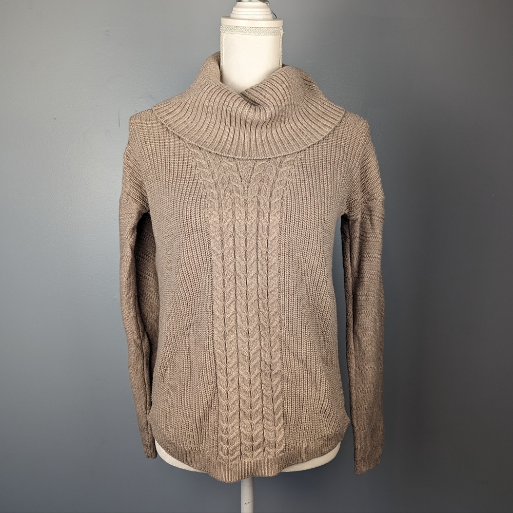 Banana Republic tan brown sweater